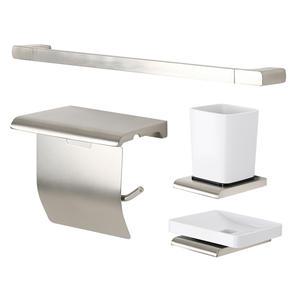 두진바스 무광 사틴 욕실 액세서리 세트 DA450, 1개