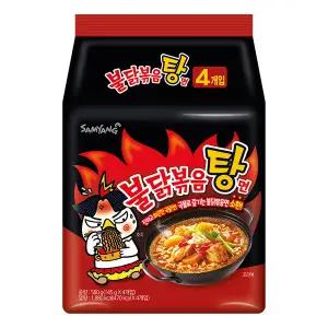 삼양 불닭볶음탕면 4입 x 2개/총8입