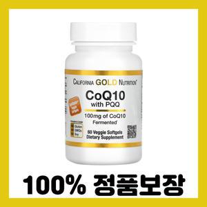 CGN PQQ 함유 CoQ10 100mg 식물성 소프트젤 60정
