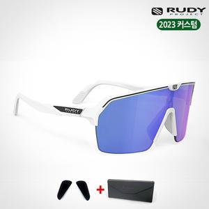 루디 선글라스 스핀쉴드 에어 커스텀 화이트 매트 / 바이올렛 SP844258-0000 스포츠 고글