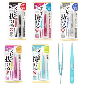 신형 일본 그린벨 사선 쪽집게 솜털 미세모 눈썹 정리 족집게 트위저