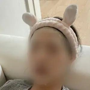 머리고정 토끼 세안밴드 핑크-WC465FE