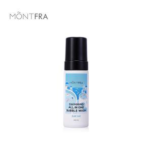 [몽프라] 초등 키즈 수영장 염소 케어 샴푸 버블 올인원 워시 140ml