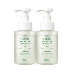 해피바스 마이크로미셀라 솝베리 버블폼 300ml 2개