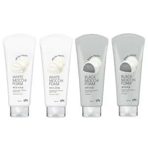 모찌 폼클렌징 220ml 4개 (블랙+화이트)