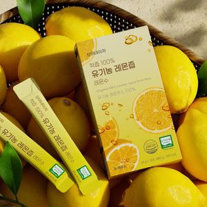 모어네이처 착즙100% 유기농 레몬즙 레몬수 2박스/레몬원액 스틱