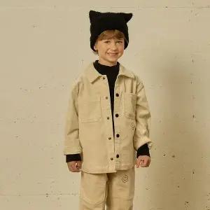 [래핑차일드] 스마일 코듀로이 셔츠 (84C29-120-30)