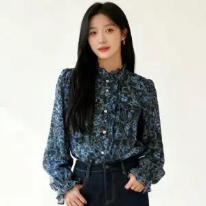 TAGME 비스코스 레이온100 프린트 블라우스 3종 택1