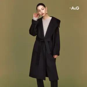 [최초가169 000원]울혼방 핸드메이드 숄카라 코트