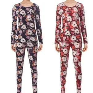 [비비안]모달스판소재 플라워나염 여성내의세트LG9278S_BP