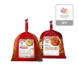 종가 전라도 포기김치 2.8kg+백김치 3kg