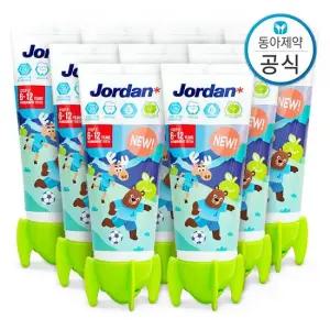 6세 이상 유아 어린이치약 고불소 1000ppm 뉴스텝2 90g 9개