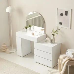 파로마 홈즈 로나 800 확장형 수납 화장대 세트 HJS069