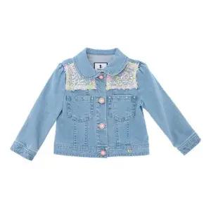 [갤러리아] 프렌치캣 스팽글배색데님자켓 Q31DSK010