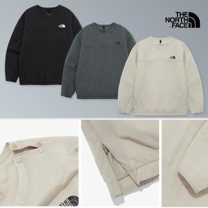 노스페이스 우븐 맨투맨  발수 긴팔 티셔츠