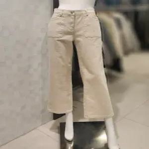 [벨라디터치] V1E1SL34 새미와이드핏 속밴딩 면스판바지