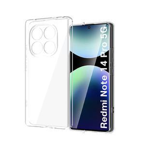 샤오미 레드미 노트 14 프로 5G 투명 TPU 슬림 케이스
