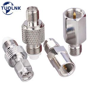 SMA TO FME 4G 안테나 어댑터 키트, 동축 어댑터, 와이파이 RF 커넥터, 4 타입/로트, 2 개/로트