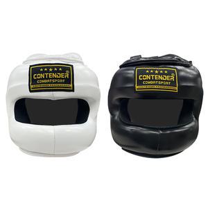 컨텐더 CP-738 끈조절 안면보호 헤드기어(가죽)