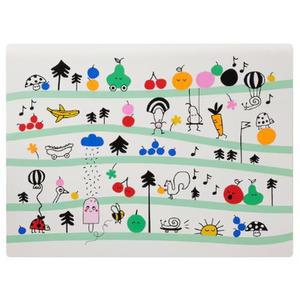 이케아 그뢴핑크 식탁매트, 멀티컬러 30x40cm 10572414