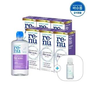 [공식] 바슈롬 리뉴 어드밴스 렌즈세척액 355ml x6개 (+60ml선물)