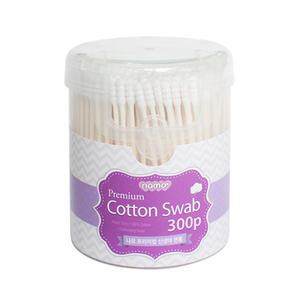 나모 신생아 면봉 300매 / 순면 유아 아기 키즈