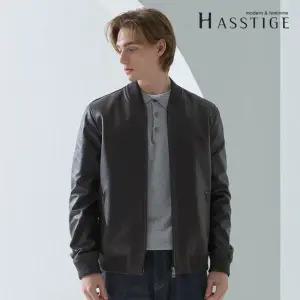 [헤스티지] 남성 램스킨 제임스 블루종 재킷(407)