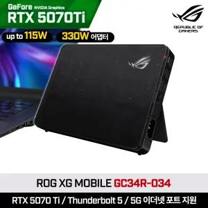 ASUS ROG XG Mobile 최신 GC34R RTX5070Ti 썬더볼트5 전용 외장그래픽 예약판매