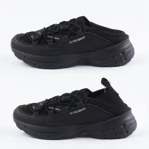 공용 레토 드리프트 2WAY 뮬 런닝화 블랙 QP223LCR43