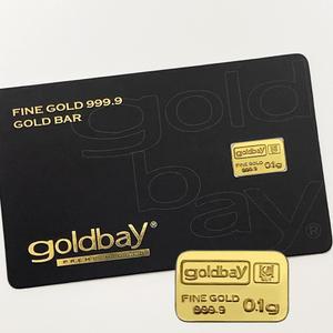 [골드베이미니] 순금 0.1g 0.2g 0.3g 미니골드바 카드 24K 999.9