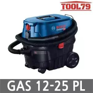 보쉬 GAS12-25PL 유선 건습식 청소기 1250W 집진기 25L 공업용 진공 060197C100