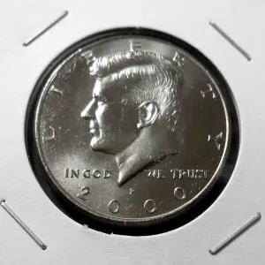 미국 2000년 케네디 하프 달러 주화