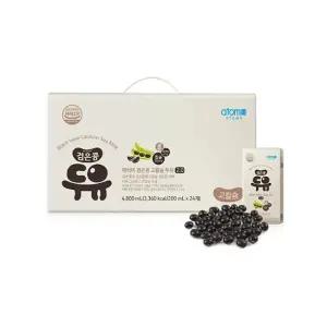 애터미 검은콩 고칼슘 두유 2.0 200ml x 24개입 1개