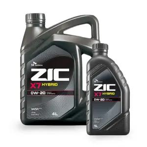 ZIC 지크 X7 HYBRID 0W20 4L+1L 5리터 하이브리드 엔진오일