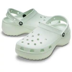 [크록스](김해점)클래식 플랫폼 클로그 206750-3YF (민트 틴트)