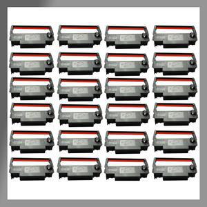 포카닉 ERC 30/34 / 38 블랙 및 레드 잉크 리본 카트리지 롤러 교체 영수증 주방 프린터 엡손 TM 200 TMU 220 230 빅솔론 S C SRP 275 270 BTP M280 (24팩)과 호환됩니다