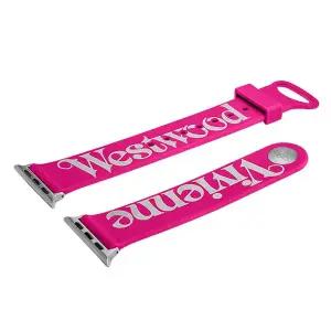 [비비안웨스트우드] 애플워치 스트랩 여성 핑크 분홍 시계밴드 38mm 40mm 41mm 전용 VVS33PHPK