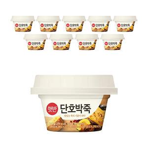 CJ 햇반 단호박죽 267g, 10개