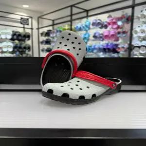 [크록스] 크록스 클래식 레트로 스포츠 클로그 211281-1NM 미라지 그레이