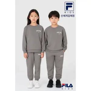 [휠라키즈](김해점)백화점정품 50%할인특가_맨투맨 조거팬츠 SET_FK2FSH1001X