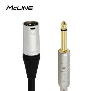 맥라인 모노 5.5(6.3) TS to XLR 캐논 케이블 3m MC-HA24