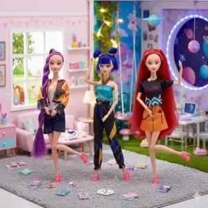 케데헌 바비 인형 미라인형 조이 여아 캐릭터 조이인형 공주 루미 피규어