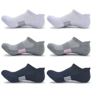 [6켤레] 여성용 힐탭 스니커즈 양말 / 스포츠양말 발바닥 두꺼운 발목 쿠션 이중바닥 골프 등산 헬스 런닝 운동 국산