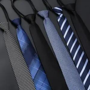 남자 자동 넥타이 타이 지퍼 결혼식 하객