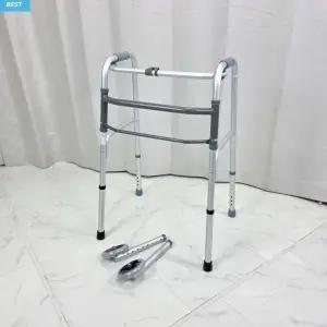 실내용 환자 바퀴워커 1단 손잡이 재활보행기 병원 수술 환자용 바퀴없는워커기 환자용보행기