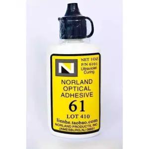 Norland NOA61 UV 접착제 자외선 유리 플라스틱 금속 63 65 68 접착