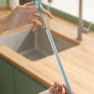 대형빨대솔 실리콘 아기빨대세척솔 젖병 텀블러