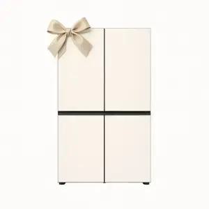 LG전자 디오스 AI 오브제 1등급 냉장고 (매직스페이스) M876GBB131 전국