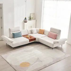 일마레하우스 유닛 4인용 코너형 스윙 갤럭시 패브릭 소파