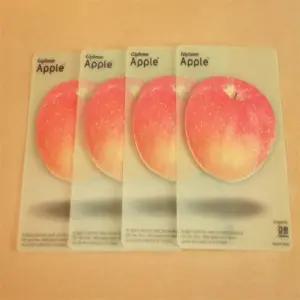 미호몰 사과 메모 접착메모지 미니메모지